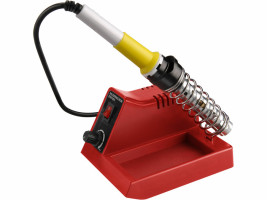 Forrasztóállomás folyamatos hőmérséklet-szabályozással 40W