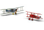 1:72 Fokker Dr.1 Triplane és Bristol F.2B vadászgép Dogfight Double (Classic Kit VINTAGE)
