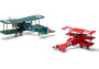 1:72 Fokker Dr.1 Triplane és Bristol F.2B vadászgép Dogfight Double (Classic Kit VINTAGE)