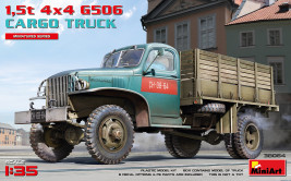1:35 amerikai 1,5 tonnás 4x4-es G506 tehergépkocsi