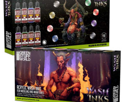 Acrylic Wash Ink Paints (8× 17 ml)