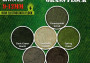 Static Grass Flock 9–12 mm – sötét színű, vizes élőhelyre modellező szórófej (200 ml)