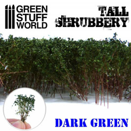 Tall Shrubbery – Dark Green