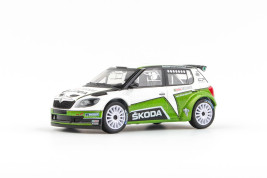 1:43 Škoda Fabia II FL S2000 (2010) – Škoda Motorsport Design 2012 II (aszfalt kerekek)