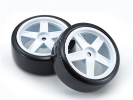 1:10 Kyosho Fazer Mk2: Drift gumik fehér felnikkel (2 db)