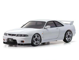 Kyosho Mini-Z AWD: Nissan Skyline GT-R R33 V-Spec (fehér)