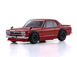 Kyosho Mini-Z AWD: Nissan Skyline 2000GT-R (KPCG10) piros 60. évfordulós