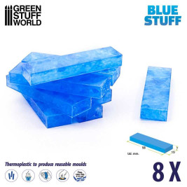 Termoplasztikus formázómassza Blue Stuff (8 db)