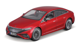1:24 Mercedes-Benz EQS, piros (szerelőszalag)