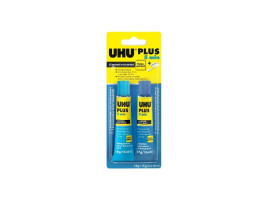 UHU Plus – 5 perces epoxi ragasztó, átlátszó (30 ml/35 g)