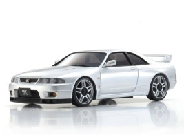 Kyosho Mini-Z AWD: Karosszéria Nissan Skyline GT-R R33 V-Spec (ezüst)