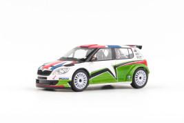 1:43 Škoda Fabia II FL S2000 (2010) – Škoda UK "Mikkelsen" Design 2011