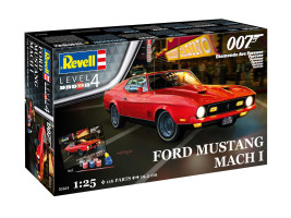 1:25 Ford Mustang Mach I, James Bond 007 – Gyémántok Örökké (Ajándékkészlet)