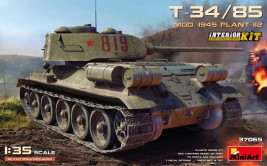 1:35 T-34/85 mod.1945 Plant 112 belső felszereléssel
