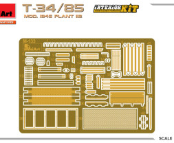 1:35 T-34/85 mod.1945 Plant 112 belső felszereléssel