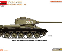 1:35 T-34/85 mod.1945 Plant 112 belső felszereléssel