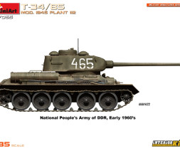 1:35 T-34/85 mod.1945 Plant 112 belső felszereléssel