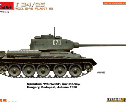 1:35 T-34/85 mod.1945 Plant 112 belső felszereléssel