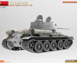 1:35 T-34/85 mod.1945 Plant 112 belső felszereléssel