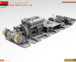 1:35 T-34/85 mod.1945 Plant 112 belső felszereléssel