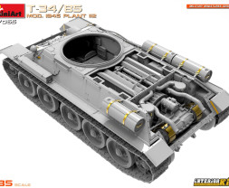 1:35 T-34/85 mod.1945 Plant 112 belső felszereléssel