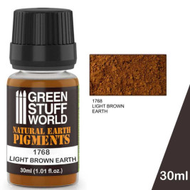 Natural Earth Pigments – Light Brown Earth (30 ml)