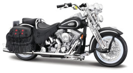 1:18 Harley-Davidson FLSTS Heritage Softail Springer, 1999 (Fekete)