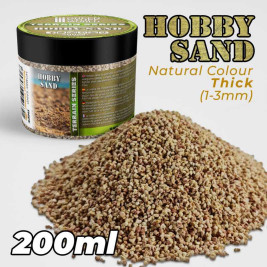 Sűrű hobbihomok – 1–3 mm-es szemcseméretű természetes homok (200 ml)