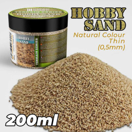 Vékony Hobby Sand – 0,5 mm-es frakciójú természetes homok (200 ml)