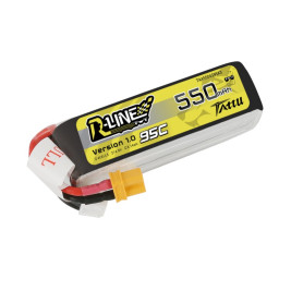 GENS ACE LIPO TATTU R-Line FPV sorozat - 4S 550mAh 14.8V 4S1P (95C) 1.0 verzió