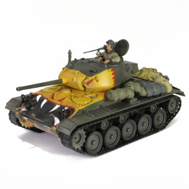 1:35 M24 Chaffee, amerikai hadsereg, Dél-Korea, 1950 figurával