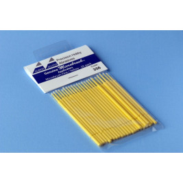 Mikrokefés ecsetek kicsik (sárga), 25 db.