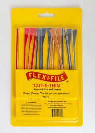 Cut-N-Trim csiszolóforgács (150-es, 280-as, 320-as és 600-as szemcseméret, 4x4 db)