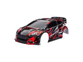 Traxxas karosszéria Ford Fiesta ST Rally Brushless piros