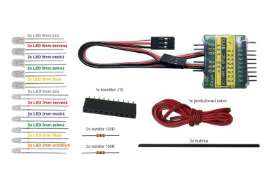 LED világítás modellekhez és mock-upokhoz DL8B