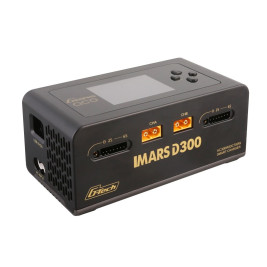 GensAce Imars D300 G-Tech kétcsatornás AC/DC 300W/700W töltő/kisütő (fekete)