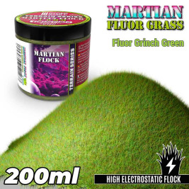 Marsi fluoreszkáló fű 4–6 mm – Grinch zöld modellező szórófej (200 ml)