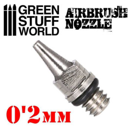 Airbrush fúvóka Green Stuff World 0.2mm (1 db)