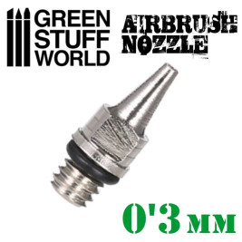 Airbrush fúvóka Green Stuff World 0.3mm (1 db)