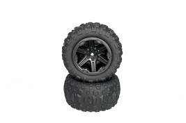 RC autó Nagysebességű autó 4WD 2.4GHz RTR: Kerekek (2 db)