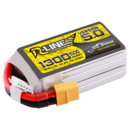 GENS ACE LIPO TATTU R-Line FPV sorozat - 4S 1300mAh 14.8V 4S1P (150C) 5.0 verzió