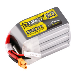 GENS ACE LIPO TATTU R-Line FPV sorozat - 6S 850mAh 22.2V 6S1P (150C) 5.0 verzió