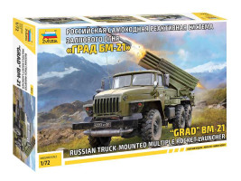 1:72 BM-21 Grad rakétavető