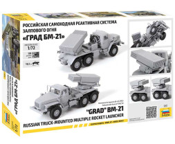 1:72 BM-21 Grad rakétavető