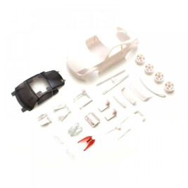 Mini-Z: Nissan Fairlady Z-Tune karosszéria felnikkel hátsókerék-meghajtáshoz (fényezetlen)