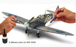 Revell Aqua Color 36201 festékkészlet – RAF II. világháború (8×18 ml)