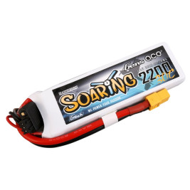 Gens Ace Soaring G-Tech LiPo - 2S 2200mAh 7.4V 2S1P (30C) XT60 csatlakozó