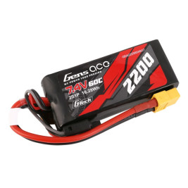 Gens Ace G-Tech LiPo - 2S 2200mAh 7.4V 2S1P (60C) XT60 csatlakozó