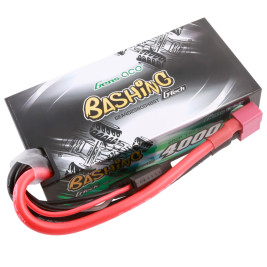 Gens Ace Bashing sorozatú G-Tech LiPo - 2S 4000mAh 7.4V 2S2P (60C) keménytokos, Dean-T csatlakozóval