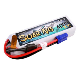 Gens Ace Soaring G-Tech LiPo - 4S 4000mAh 14.8V 4S1P (30C) EC5 csatlakozó